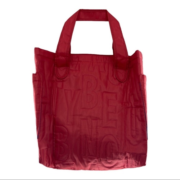 Urban Attitudes Coral Puffer Tote Shoulder Bag - Picture 5 of 10